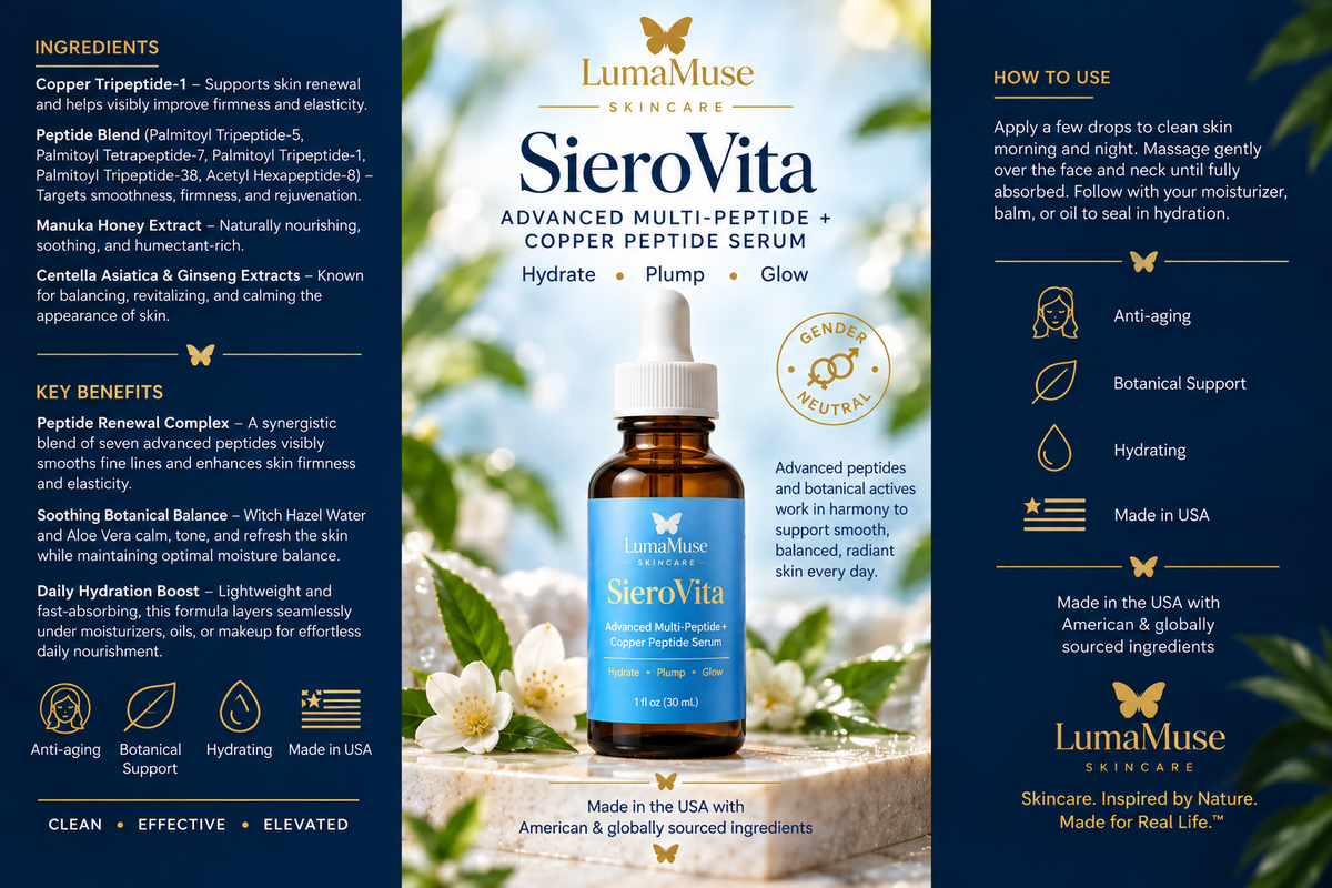 SieroVita (Advanced Multi-Peptide + Copper Peptide Serum)