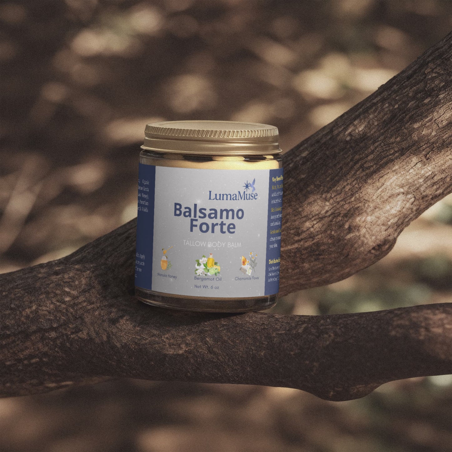 Balsamo Forte – Manuka Honey & Chamomile Tallow Body Balm