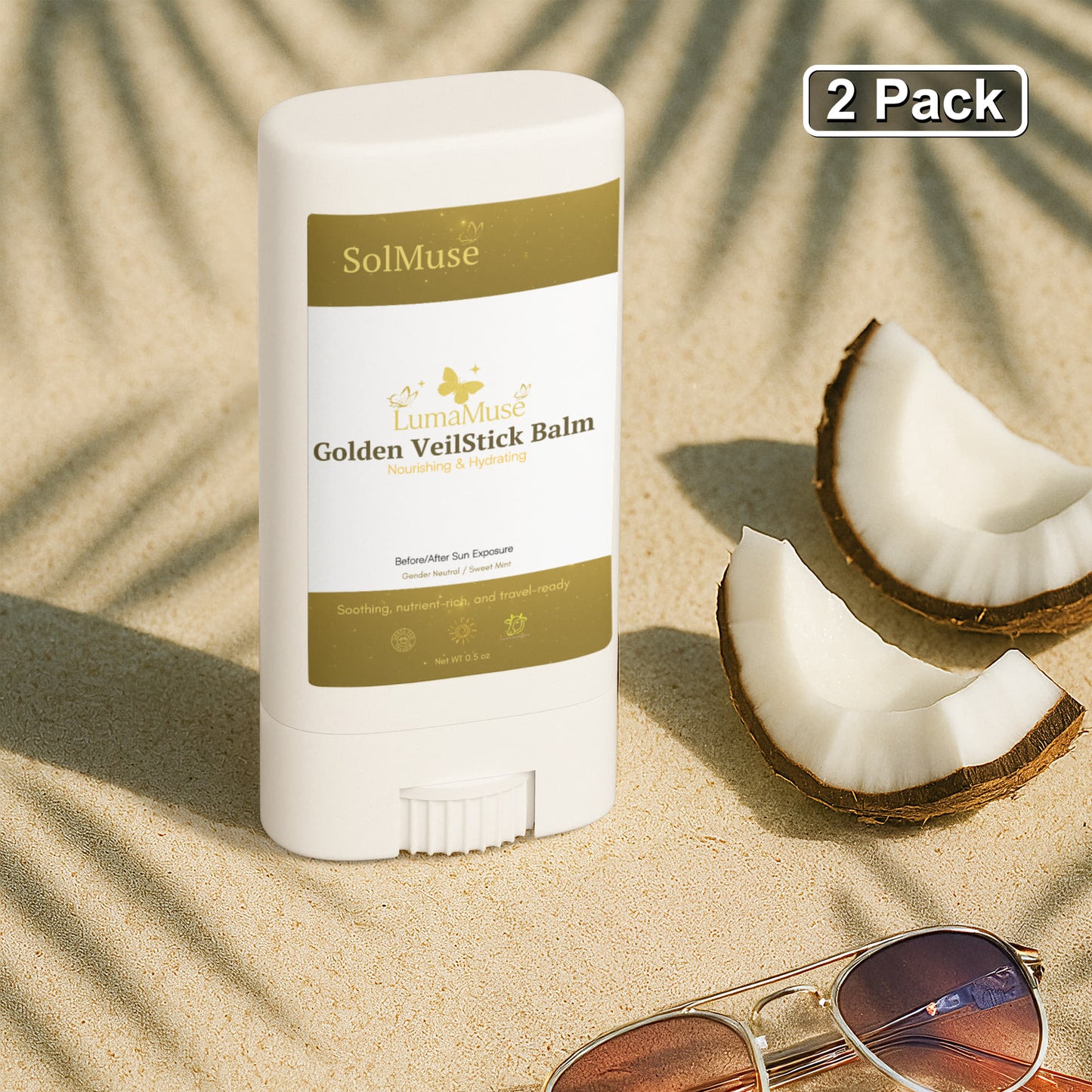 SolMuse Golden VeilStick Balm