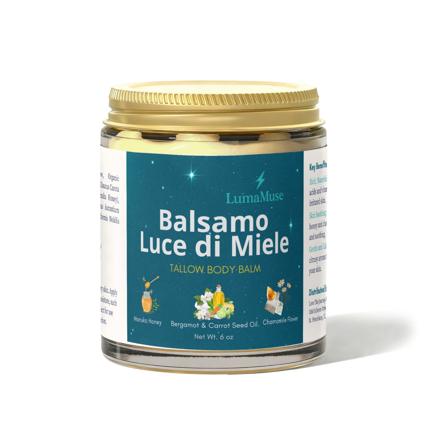 Luce di Miele - Manuka Honey Chamomile Tallow Body Balm