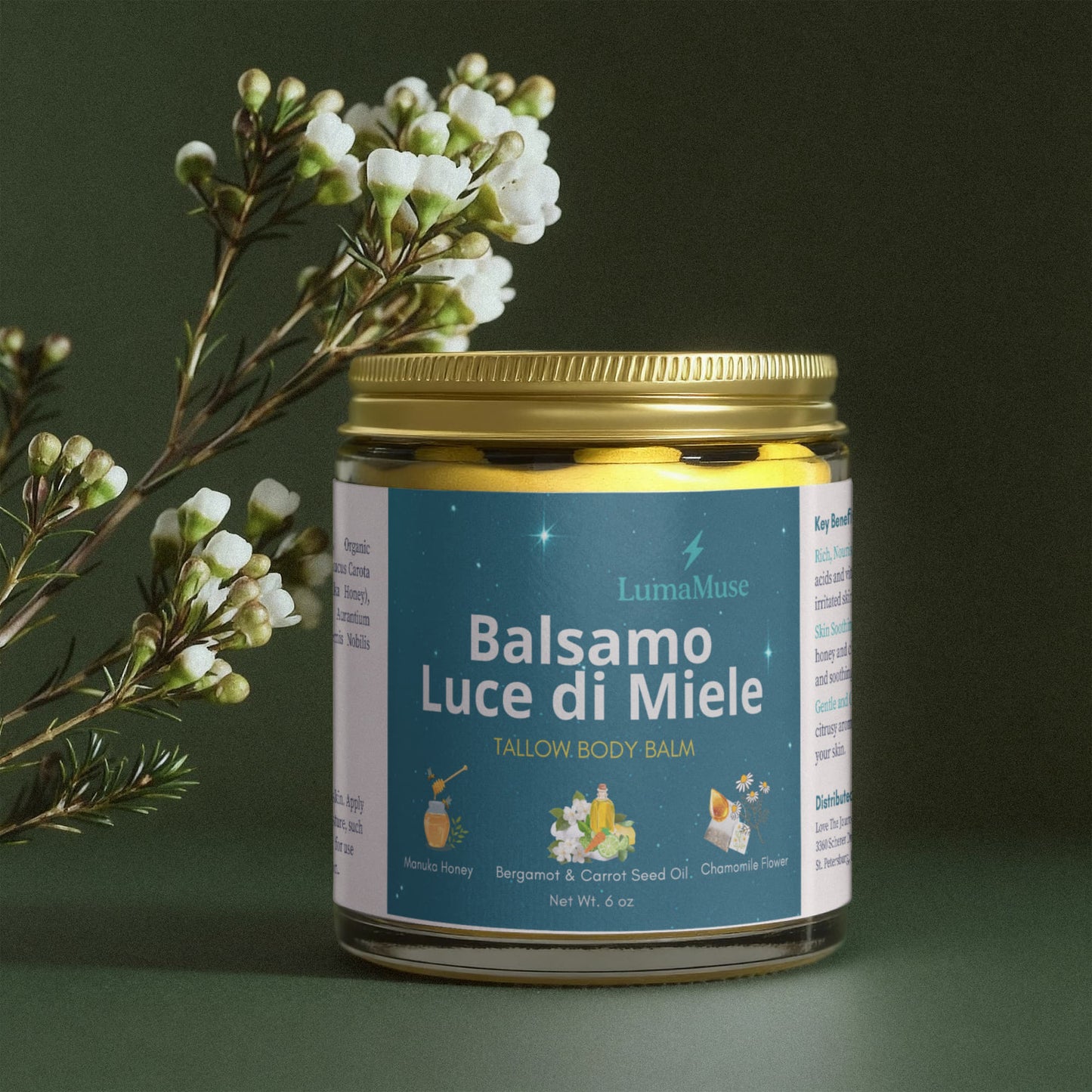 Balsamo Luce di Miele (Tallow Body Balm)