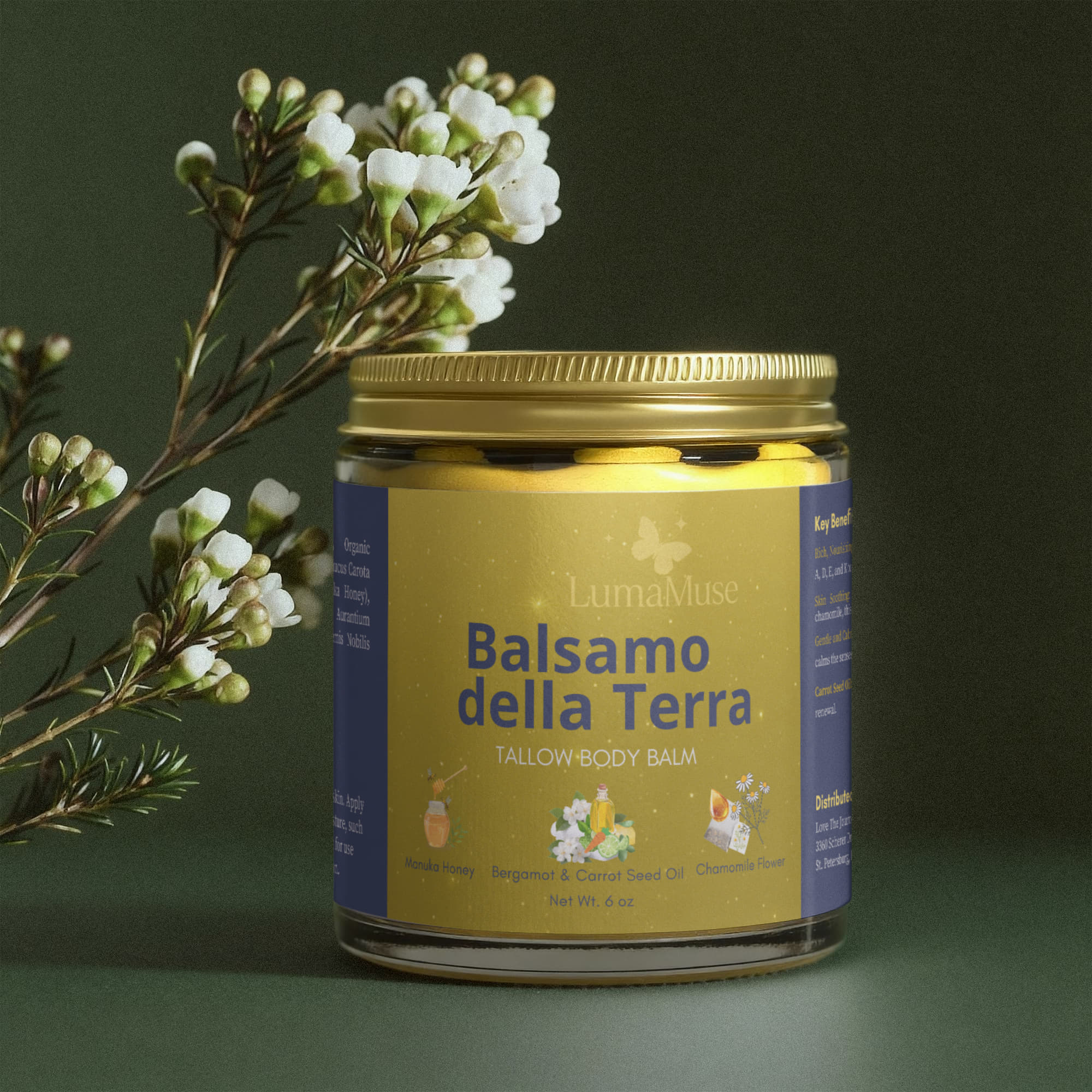 Balsamo della Terra (Tallow Body Balm)