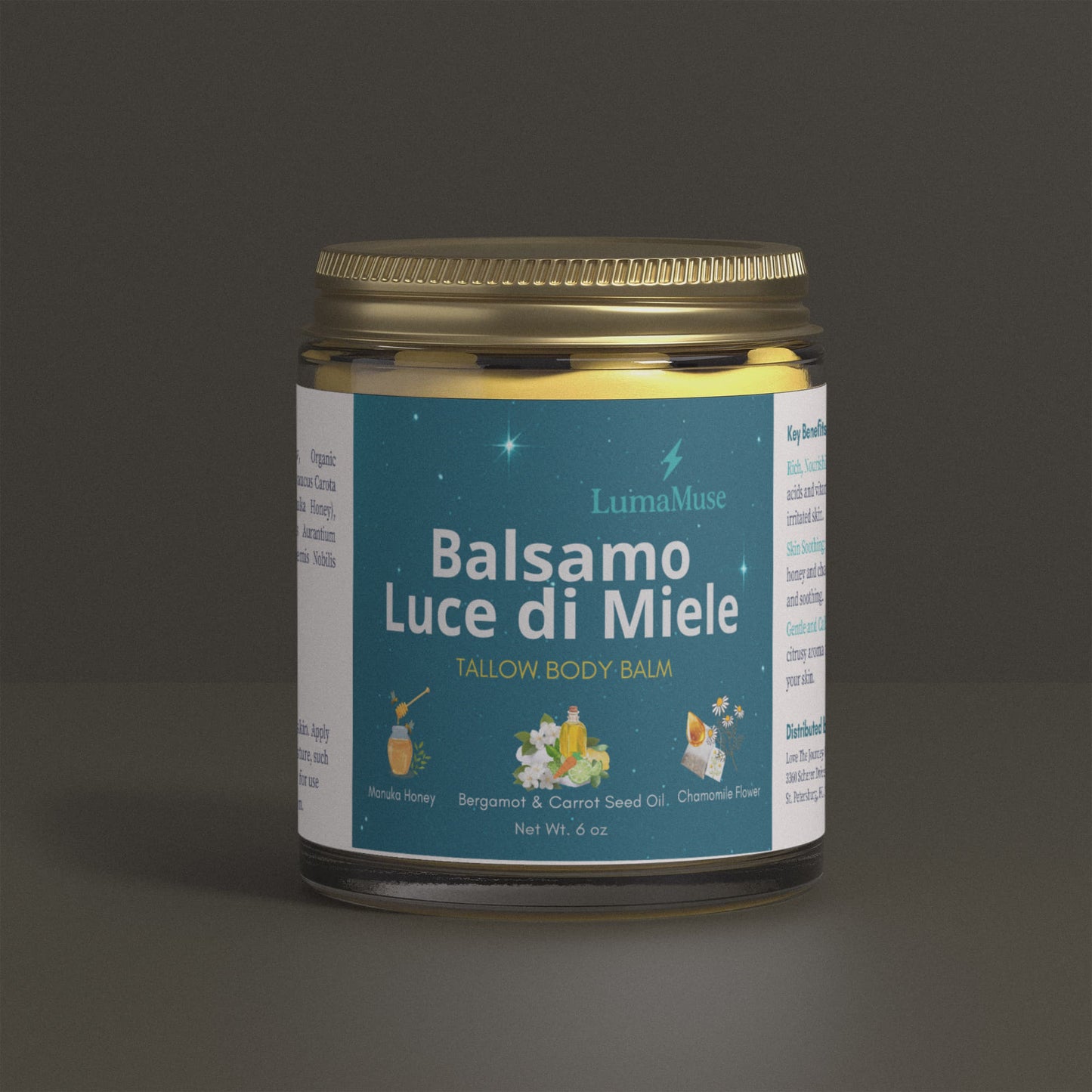 Balsamo Luce di Miele (Tallow Body Balm)