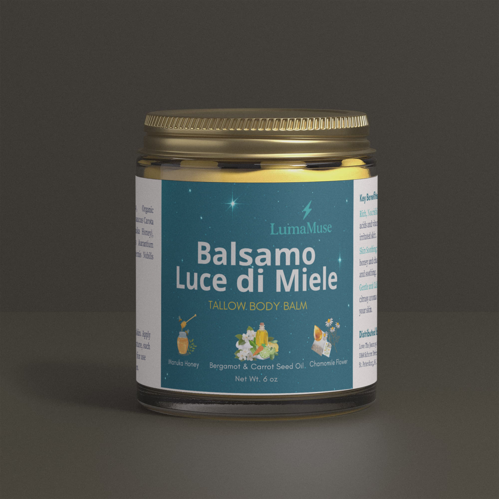 Balsamo Luce di Miele (Tallow Body Balm)