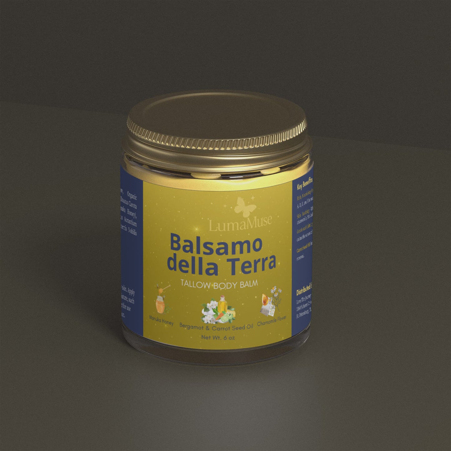 Balsamo della Terra (Tallow Body Balm)