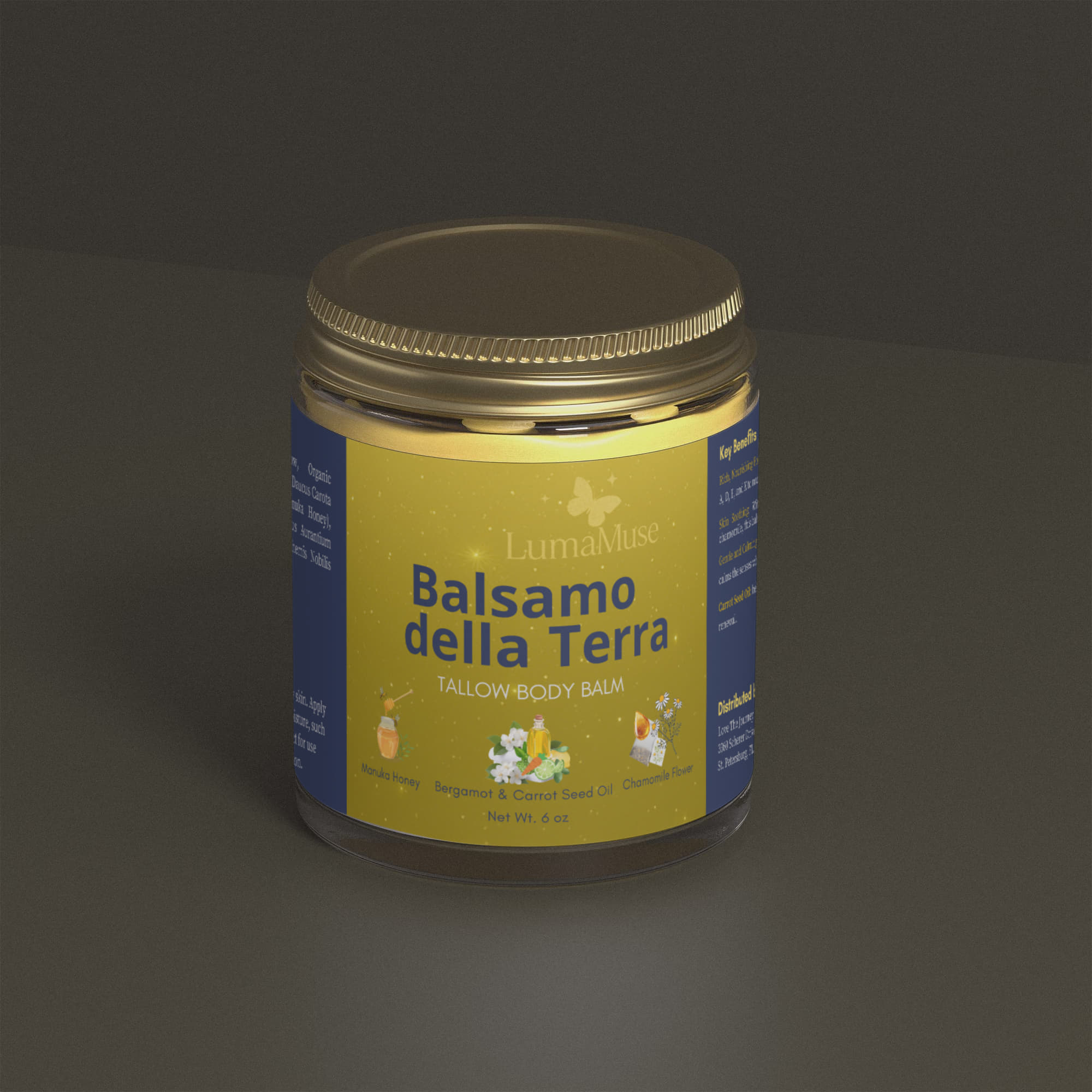 Balsamo della Terra (Tallow Body Balm)