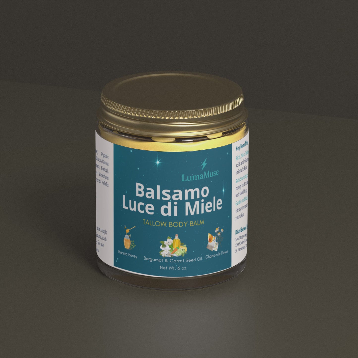 Balsamo Luce di Miele (Tallow Body Balm)