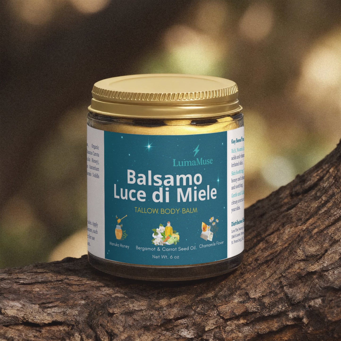 Balsamo Luce di Miele (Tallow Body Balm)