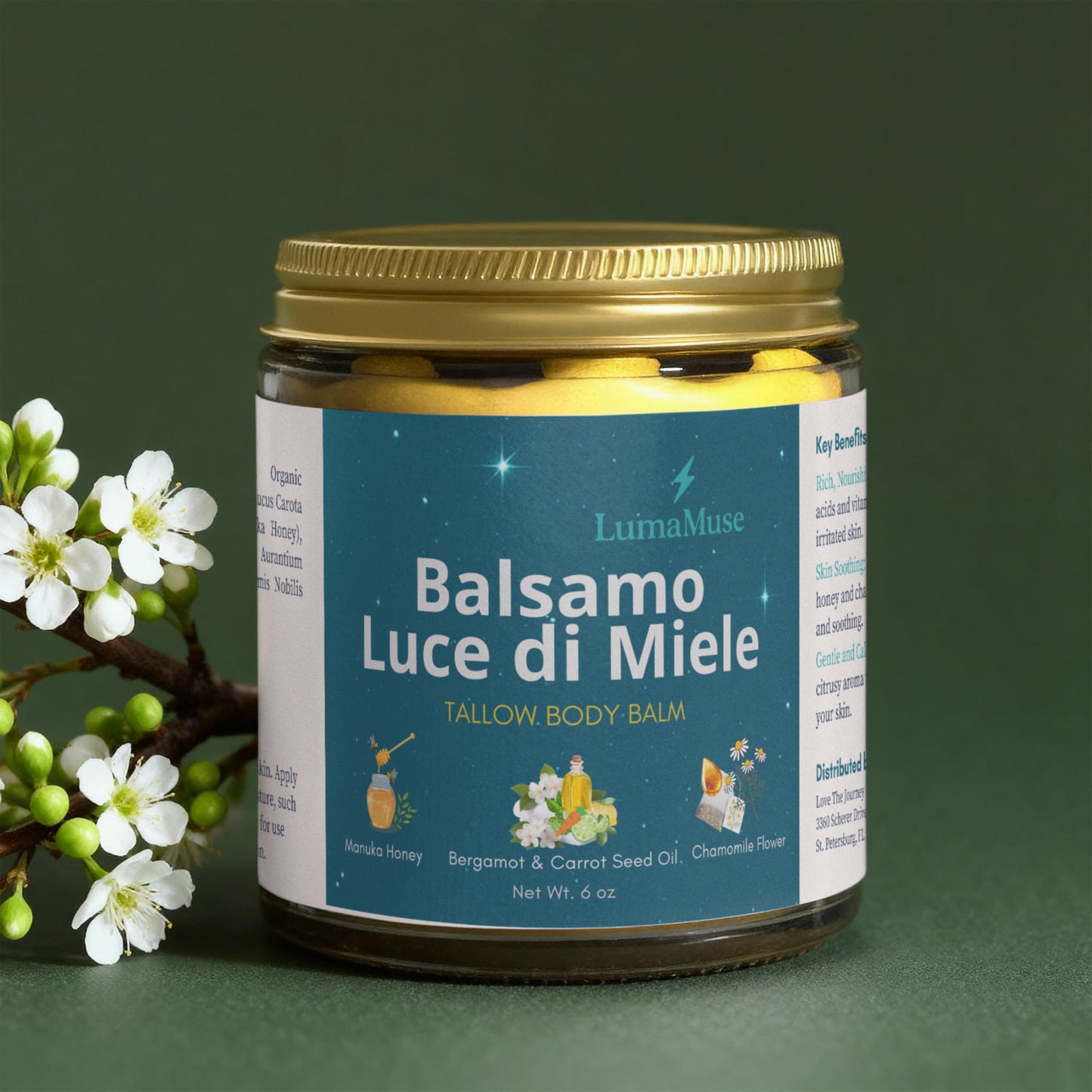 Balsamo Luce di Miele (Tallow Body Balm)