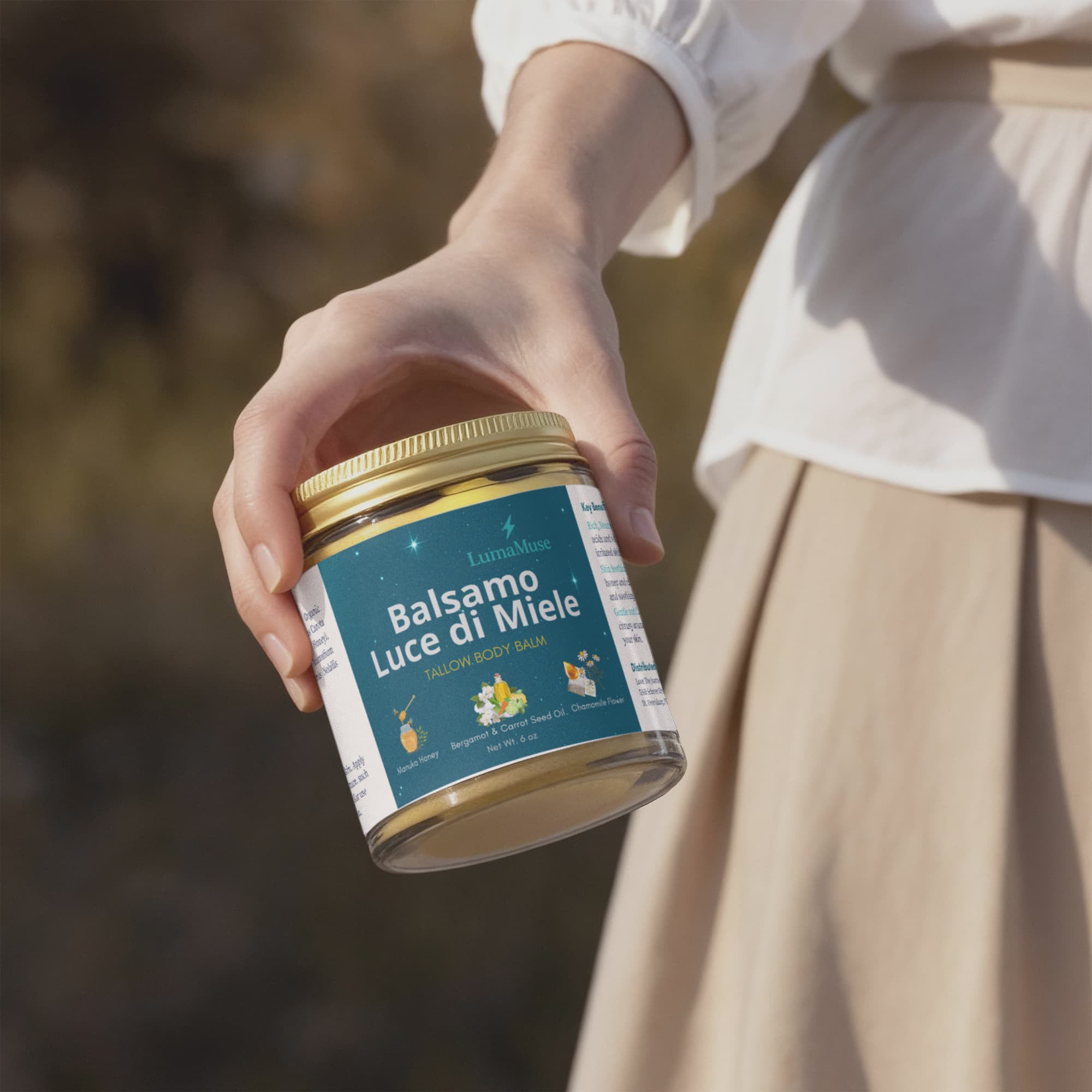 Balsamo Luce di Miele (Tallow Body Balm)