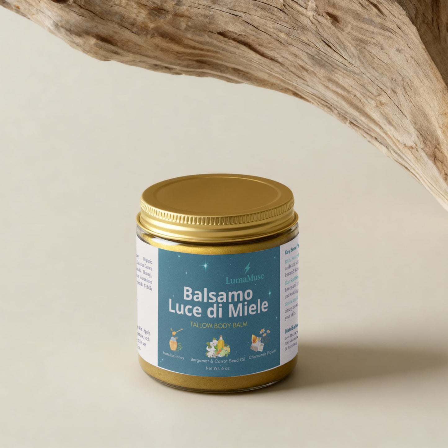 Balsamo Luce di Miele (Tallow Body Balm)
