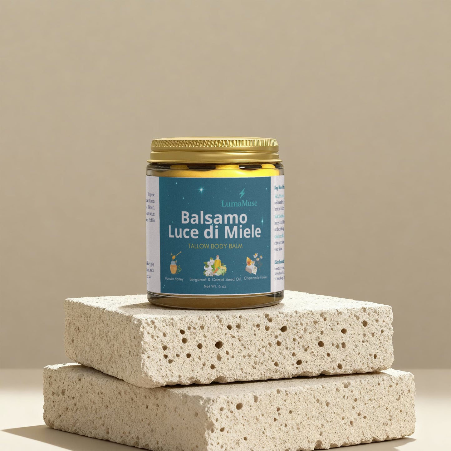 Balsamo Luce di Miele (Tallow Body Balm)