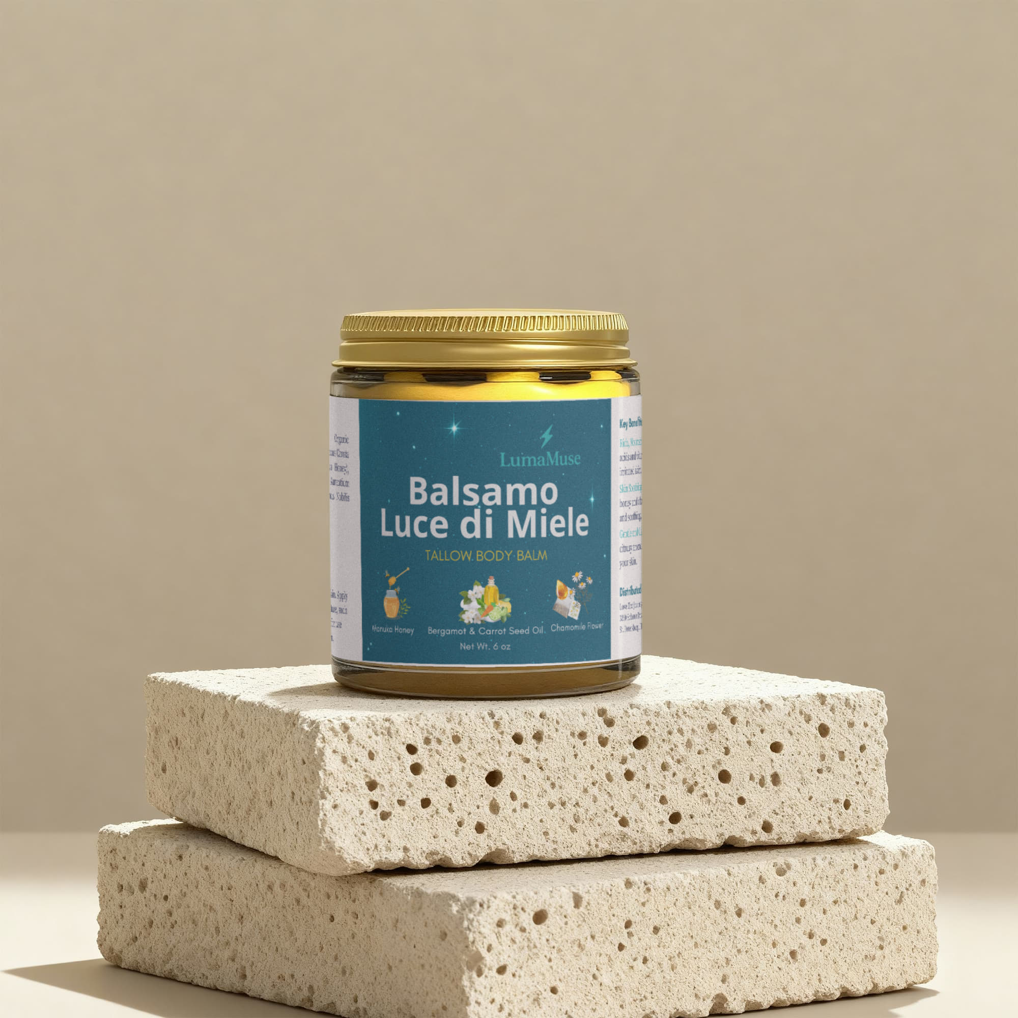 Balsamo Luce di Miele (Tallow Body Balm)