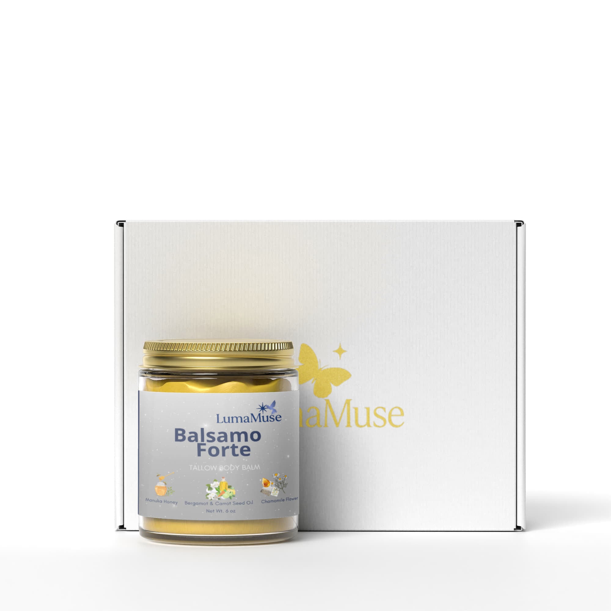 Balsamo Forte – Manuka Honey & Chamomile Tallow Body Balm
